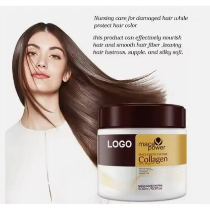 Karseell Maca power Essence Repair Collagen Hair Mask Rose Cosmetics