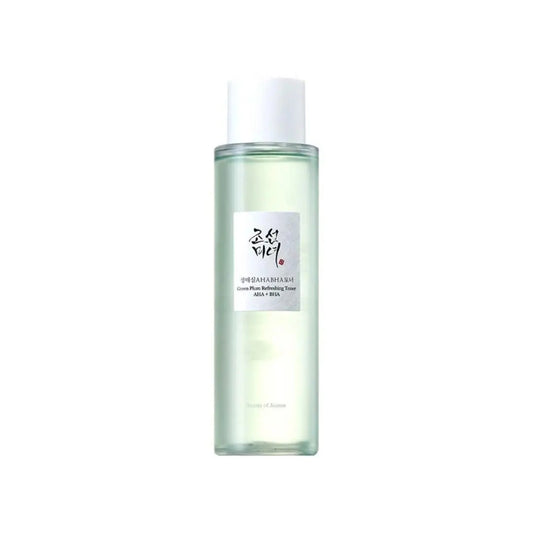 Green plum refreshing toner : AHA + BHA Rose Cosmetics