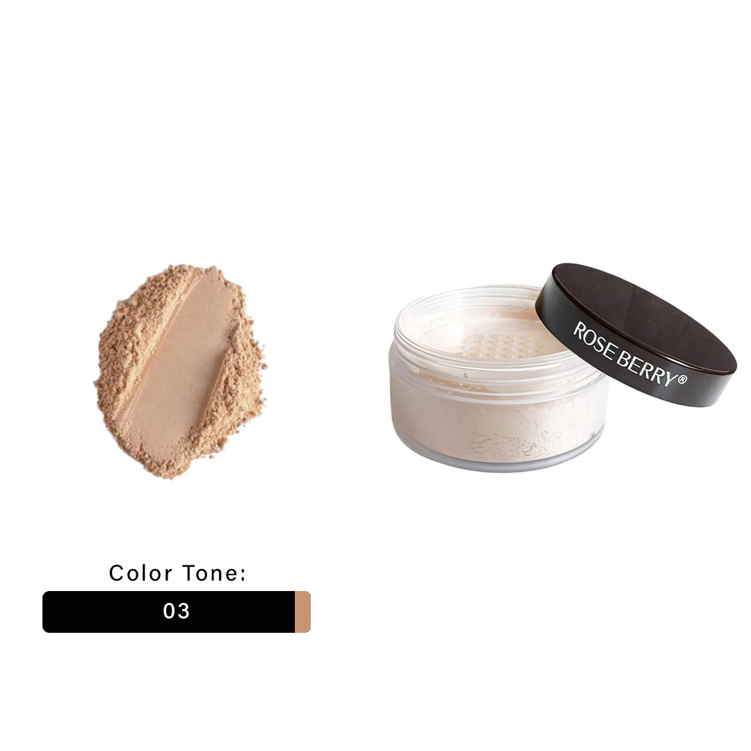 Rose berry Loose powder Jasmine Beauty