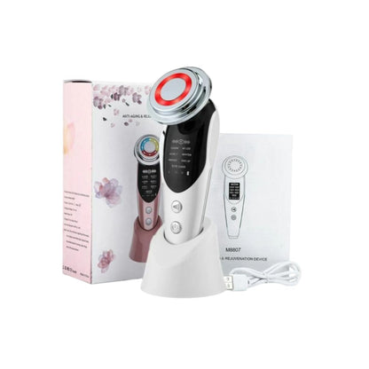 7 in 1 Face Lift Device -  Cleansing Rejuvenation Rose Cosmetics