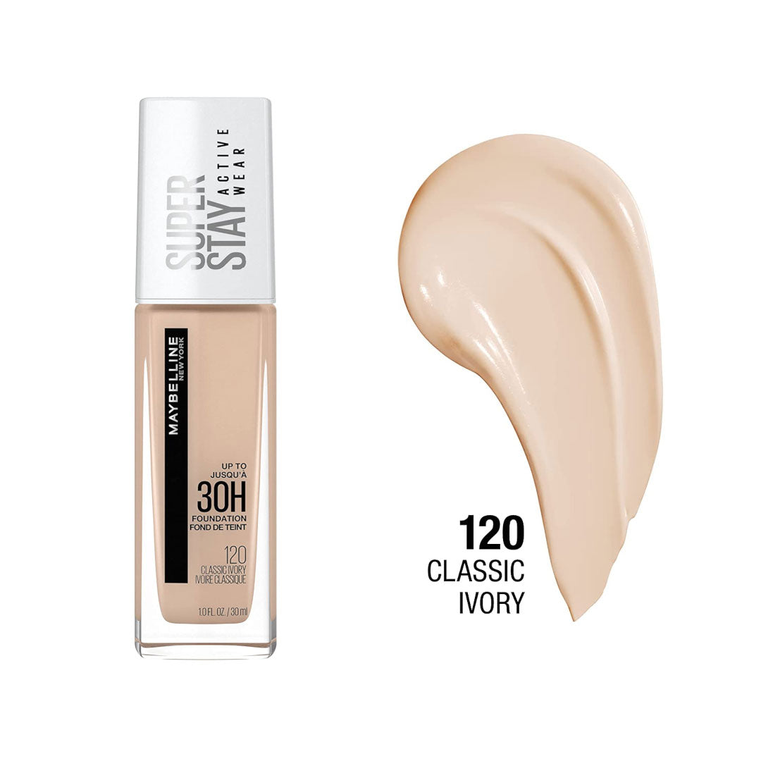 MAYBELLINE  Super stay Active Wear Foundation Jasmine Beauty