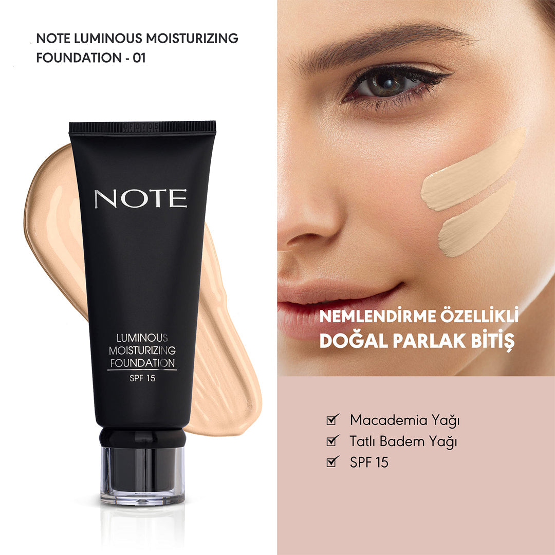 Foundation Note Luminous Moisturizing Foundation Jasmine Beauty