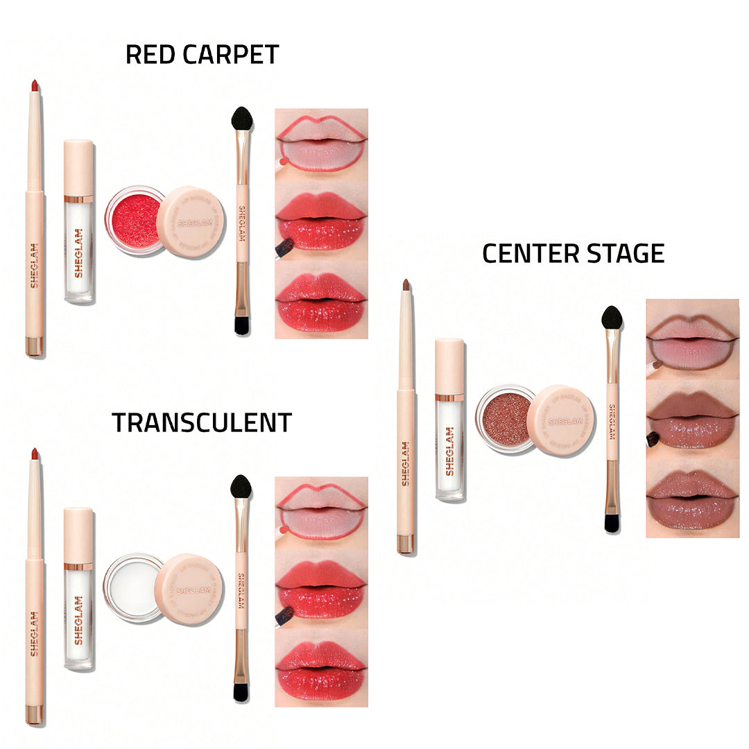 Sheglam Lip Dazzler Glitter Kit Rose Cosmetics