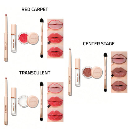 Sheglam Lip Dazzler Glitter Kit Rose Cosmetics
