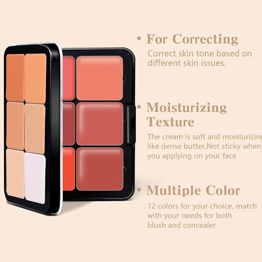 Rose Berry Blusher & Contour Jasmine Beauty