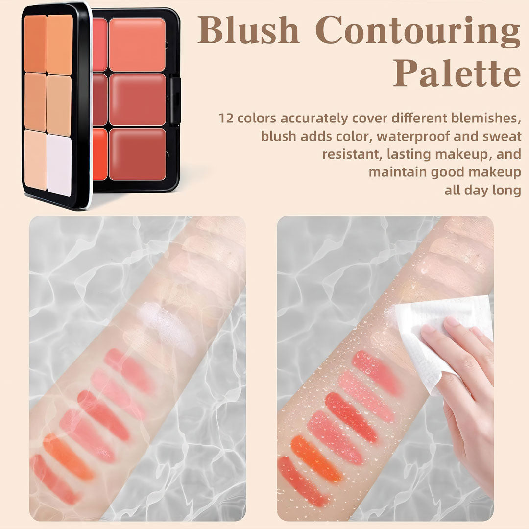 Rose Berry Blusher & Contour Jasmine Beauty
