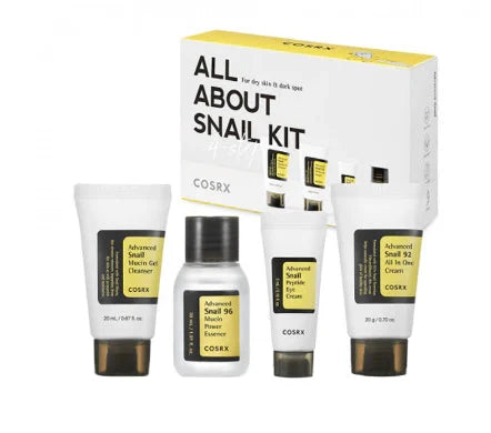 COSRX ALL ABOUT SNAIL KIT FOR DRY SKIN & DARK SPOT Rose Cosmetics