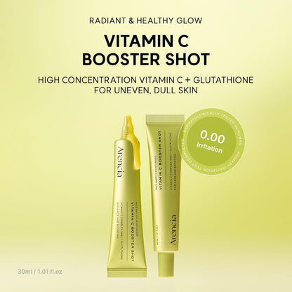 Arencia Vitamin C Booster Shot Face &amp; Eye Cream Moisturizer – 30ml