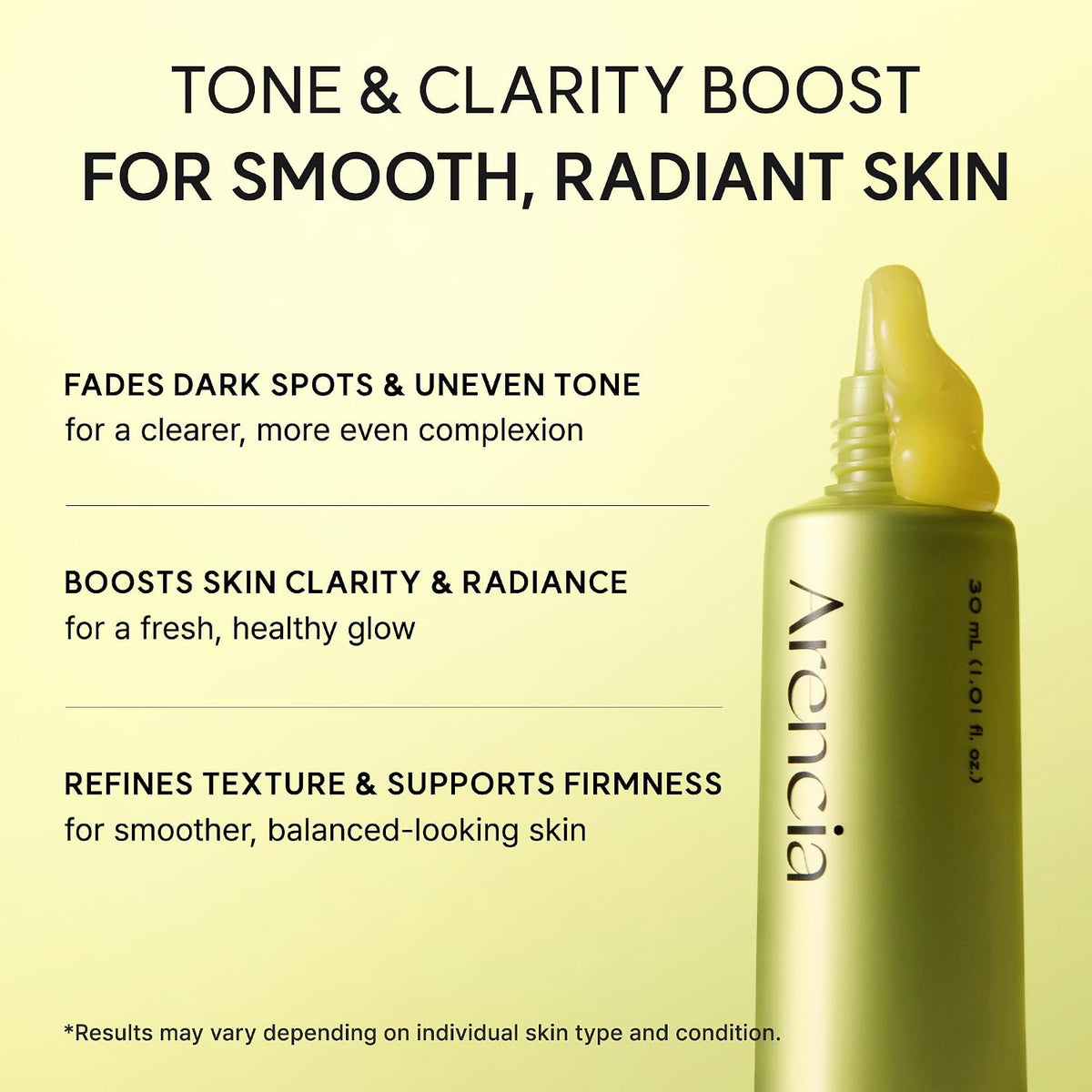 Arencia Vitamin C Booster Shot Face &amp; Eye Cream Moisturizer – 30ml