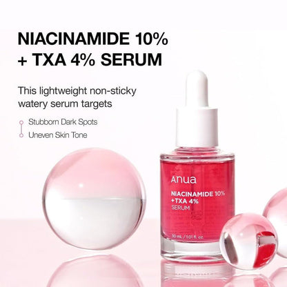 Anua Niacinamide 10% + TXA 4% Removing Serum Rose Cosmetics