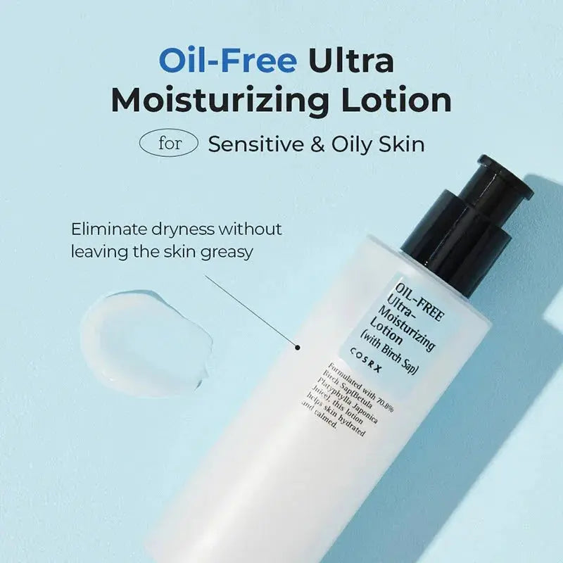 COSRX Oil-Free Ultra-Moisturizing Lotion with Birch Sap Rose Cosmetics