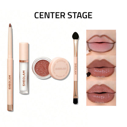 Sheglam Lip Dazzler Glitter Kit Rose Cosmetics