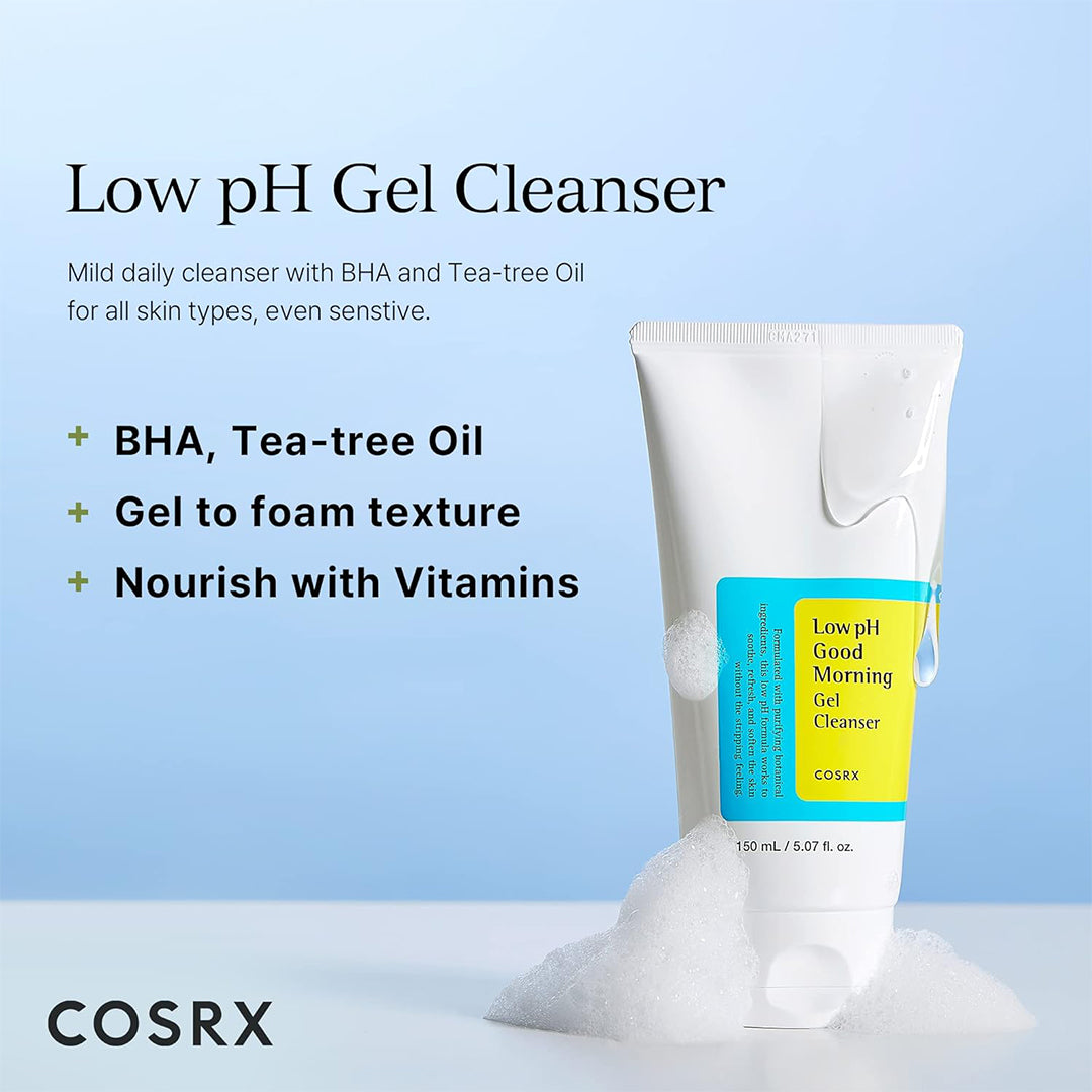 Cosrx Low Ph Good Morning Gel Cleanser Rose Cosmetics