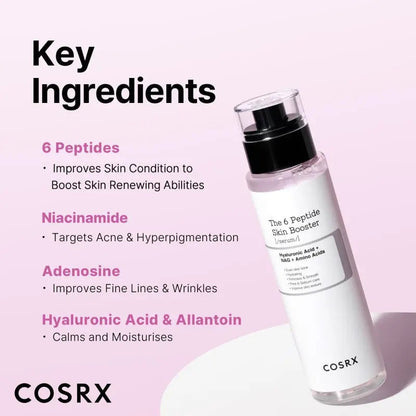 Cosrx The 6 Peptide Skin Booster serum Rose Cosmetics