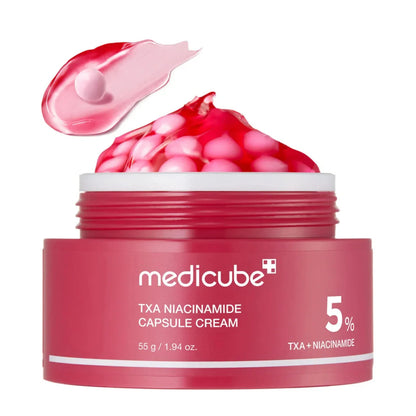 Medicube TXA Niacinamide Capsule Cream Rose Cosmetics