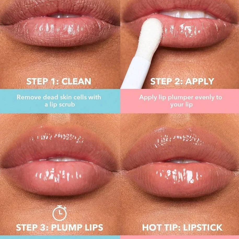 Sheglam Plump Addict Hot & Cold Gloss Duo Rose Cosmetics