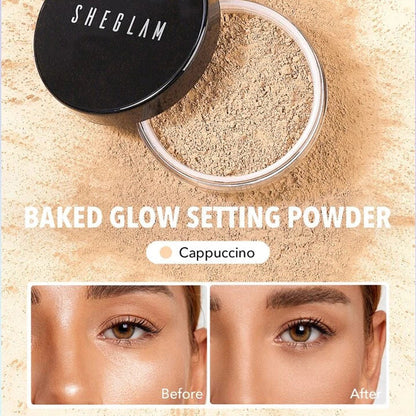 Sheglam Baked Glow Setting Powder Jasmine Beauty