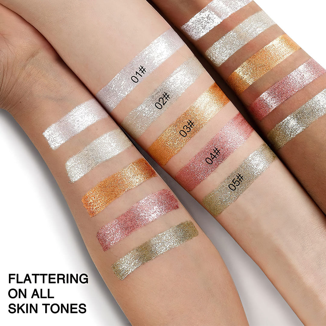 Liquid Glitter Eyeshadow Eyeliner 2 in _ 10 different colours Jasmine Beauty
