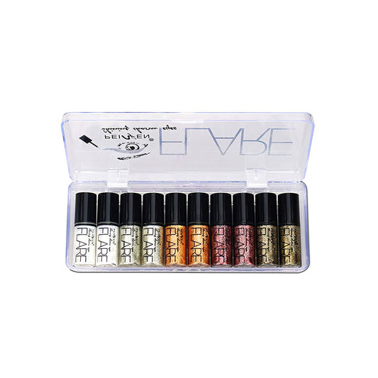 Liquid Glitter Eyeshadow Eyeliner 2 in _ 10 different colours Jasmine Beauty