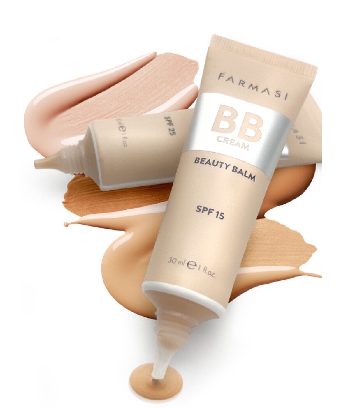 Farmasi BB Cream Beauty Balm Hydrating Effect SPF15 Rose Cosmetics