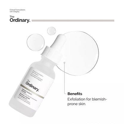 The Ordinary Salicylic Acid Solution Jasmine Beauty